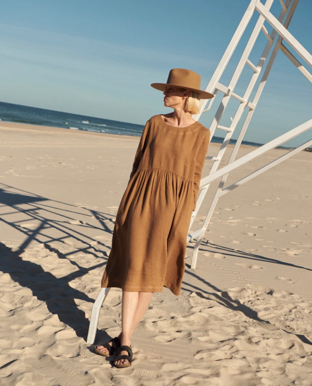 Brown Maxi Dress-2