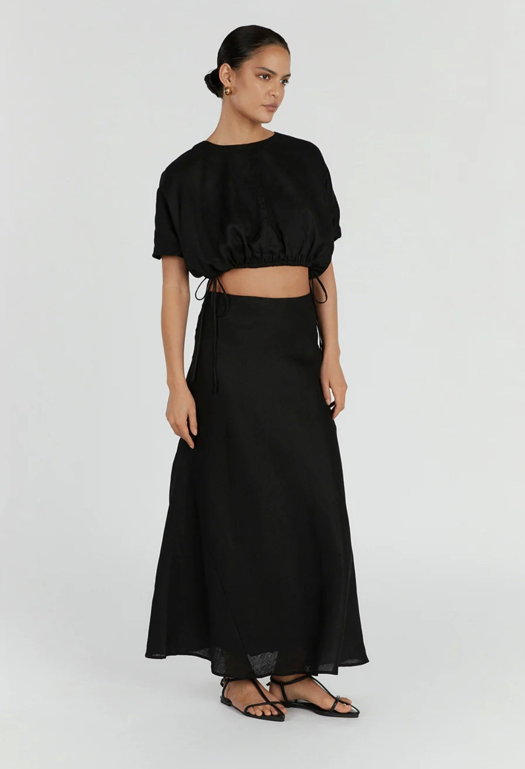 Black Kaftan Top-2