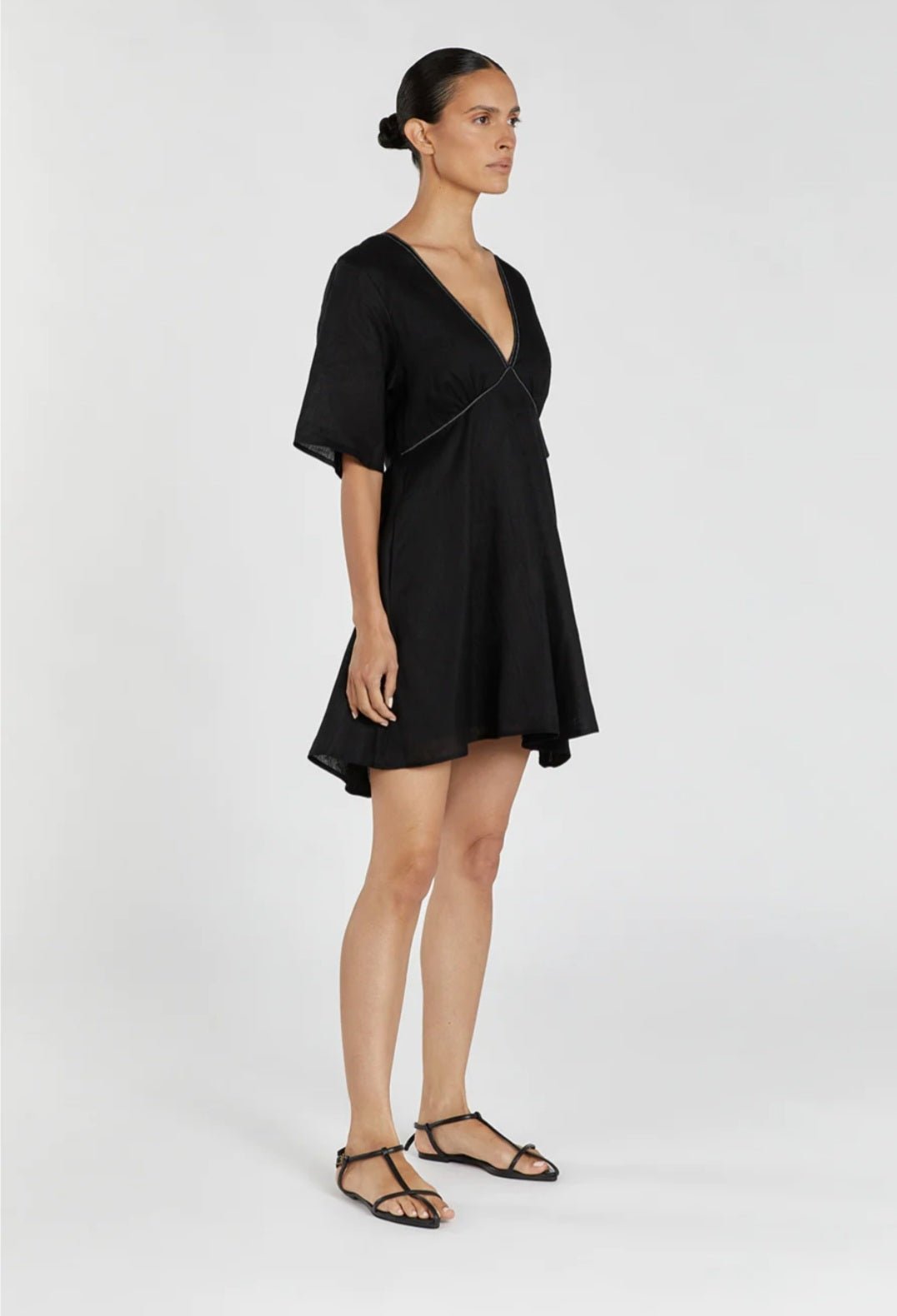 Black Mini Dress - La Femme Boutique