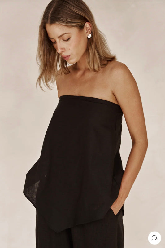 Black Crop Top-0